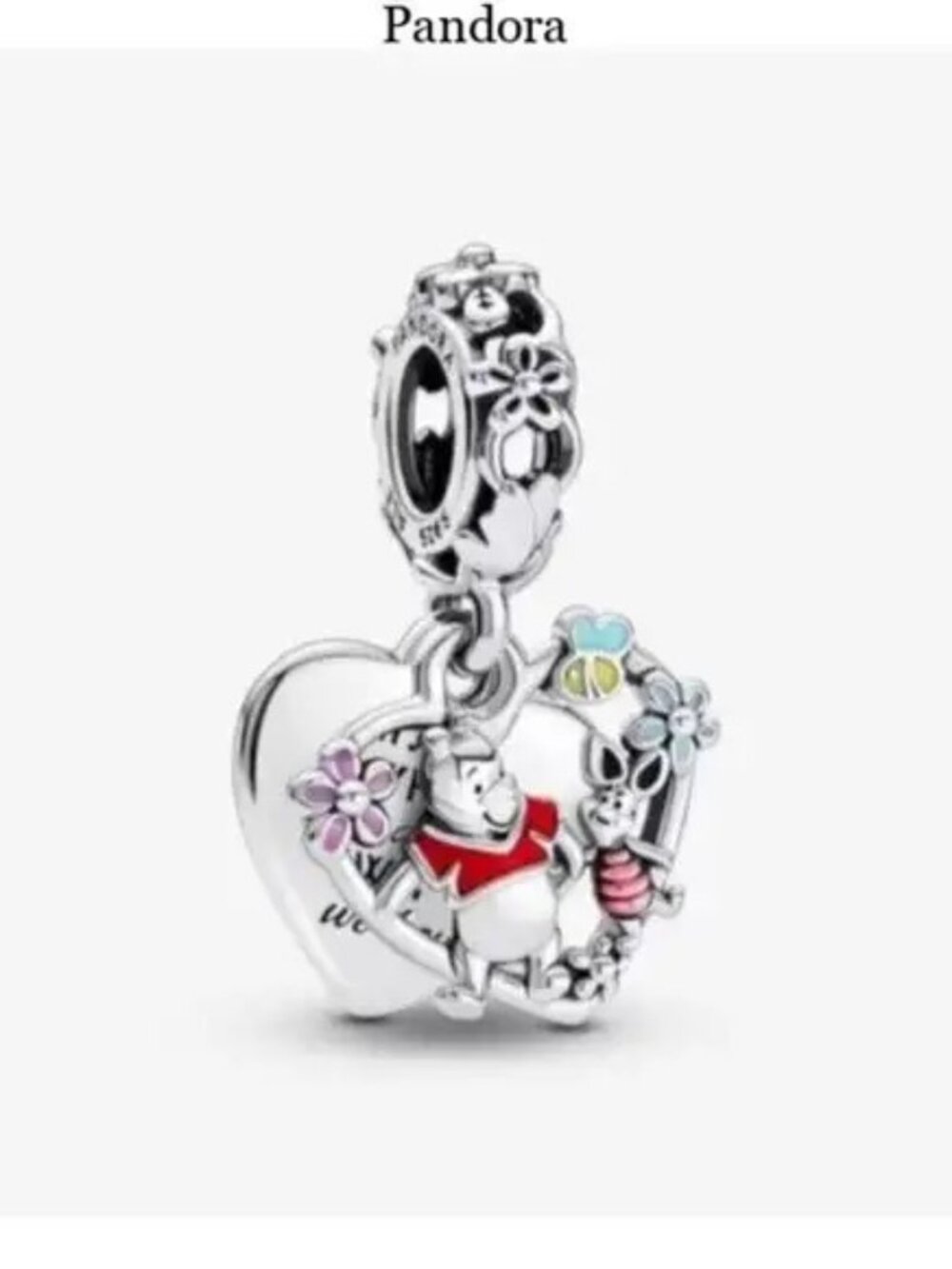 Pandora Winnie the Pooh & Piglet Double Dangle Charm